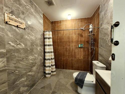 Ванная комната в Skeyndor Health & Resort