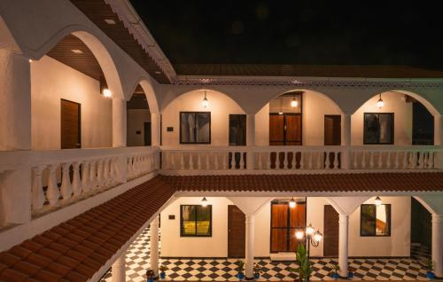 Balkón nebo terasa v ubytování Sapphire Mansion