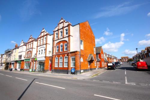a building on the side of a city street at Surgery Suites in Weymouth