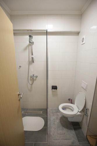 Koupelna v ubytování Apartman Hana Fojnica