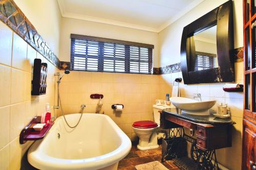 Bilik mandi di Mereke Manor