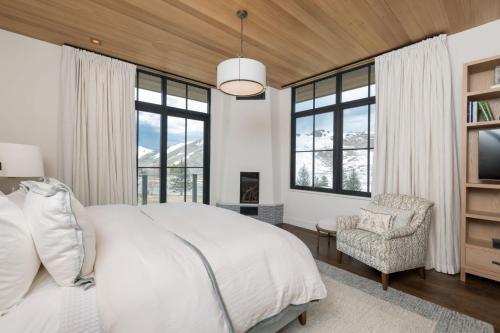 Ένα ή περισσότερα κρεβάτια σε δωμάτιο στο Boulder View Home