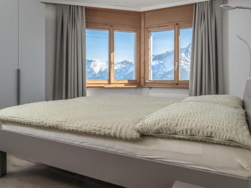 Postel nebo postele na pokoji v ubytování Apartment Appartementhaus Zurschmitten 12 by Interhome