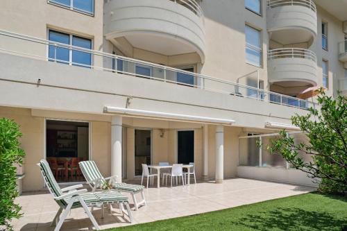 Superbe appart Cannes bord de plage avec piscine