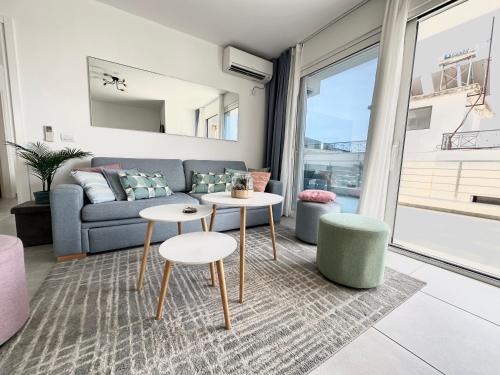 Et opholdsområde på Apartment Michaela