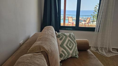 Posezení v ubytování Akteon Rooms