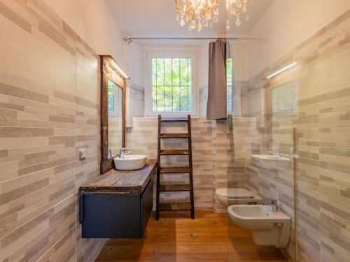Bilik mandi di Apartment Rubino by Interhome