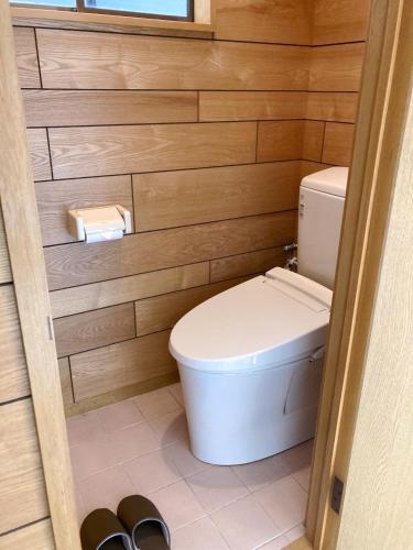 Guesthouse cherry tesisinde bir banyo
