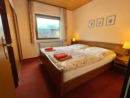 Ένα ή περισσότερα κρεβάτια σε δωμάτιο στο Apartment bei Stenze