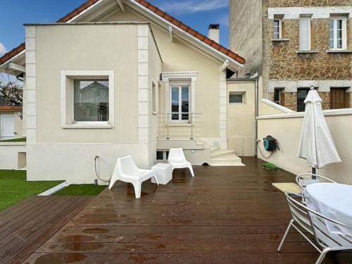 Photo de la galerie de l'établissement Maison avec jardin Champigny sur Marne - 6 personnes, à Champigny-sur-Marne