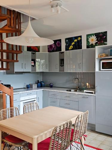 Dapur atau dapur kecil di Clair logis