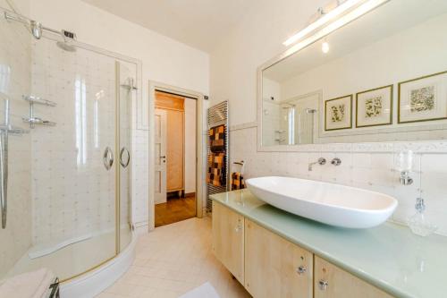 Koupelna v ubytování Carpegna Town Suites