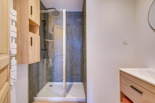 Et badeværelse på les terres de l'estuaire