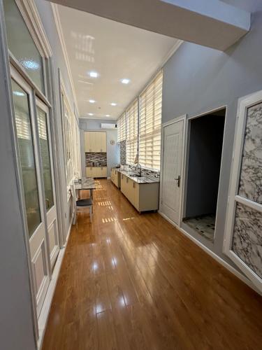 Kuchyň nebo kuchyňský kout v ubytování Vintage Boutique Hostel