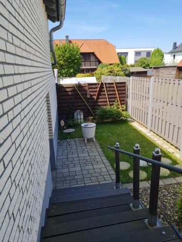 Сад в Ferienwohnung in Fuldatal bei Kassel