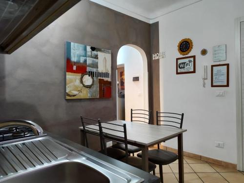 Katil atau katil-katil dalam bilik di Bed and Breakfast Alberini