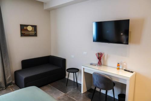 TV a/nebo společenská místnost v ubytování Morris Rooms