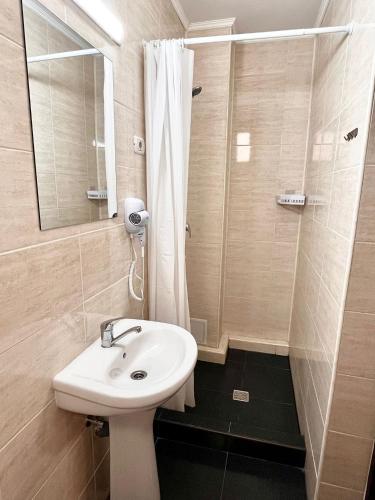 Et badeværelse på Vila Macris