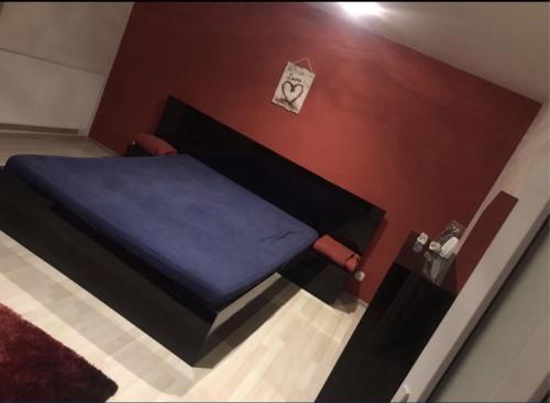 Een bed of bedden in een kamer bij vila padrino