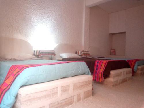 Voodi või voodid majutusasutuse salt beds of salt hostal toas