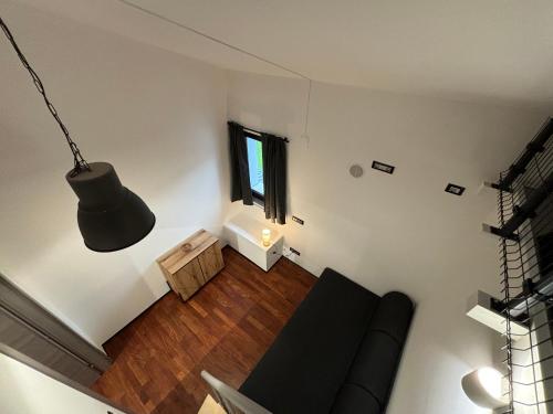 Ein Sitzbereich in der Unterkunft B&B Tre scimmiette