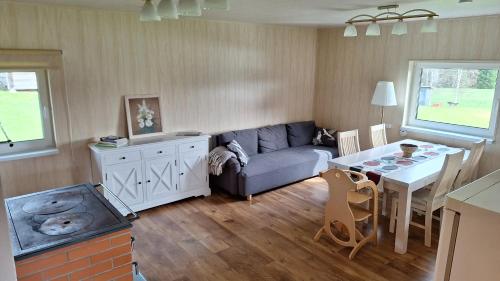 Zona d'estar a Plagandõ puhkemaja