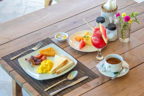 Jídlo v vily nebo okolí