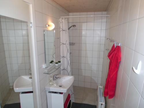 Kylpyhuone majoituspaikassa Give City Apartments