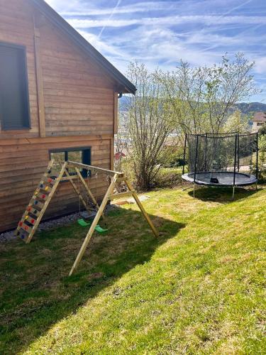 Herní místnost nebo prostor pro děti v ubytování Chalet PRALIN