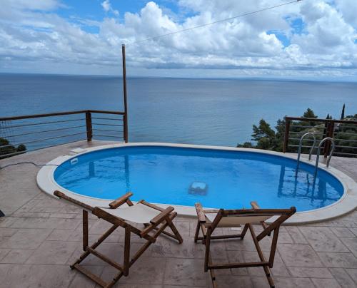 Piscina en o cerca de Zante Xigia Bay villas