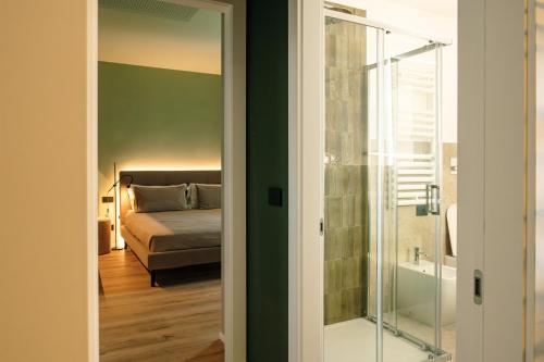 Koupelna v ubytování Camoma Aparthotel - Suites Apartments