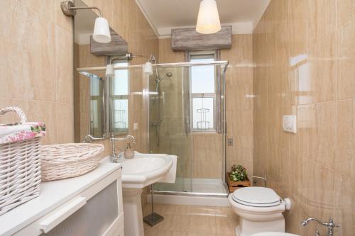 Koupelna v ubytování Regina Terrace