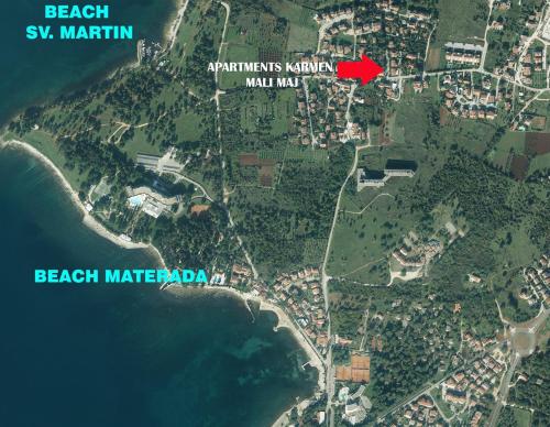 Apartments Karmen in Mali Maj Poreč