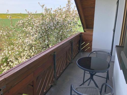 Balkón nebo terasa v ubytování Ferienwohnung Immenberg
