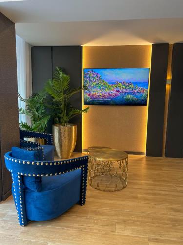 Televisyen dan/atau pusat hiburan di Dom João Glamour Hotel