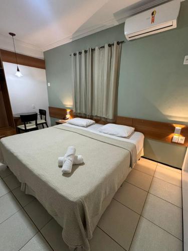 Katil atau katil-katil dalam bilik di Hotel Cocal