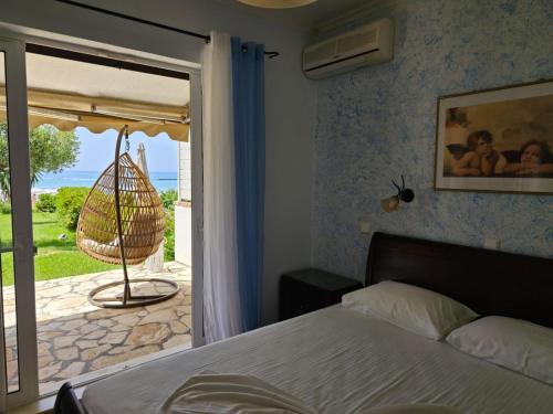 Voodi või voodid majutusasutuse Corfu Dream Holidays Villas toas