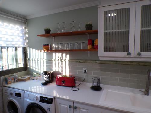 Dapur atau dapur kecil di Casa MUNDOVALENCIA