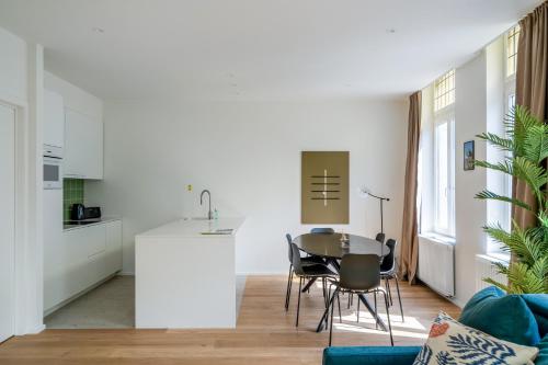 Virtuve vai virtuves zona naktsmītnē Smartflats - Meir 41 Antwerp