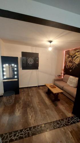 Χώρος καθιστικού στο Studio Monistrol sur Loire