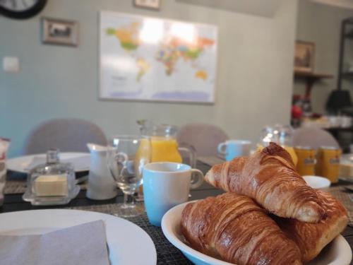 Opciones de desayuno disponibles en Juliette's