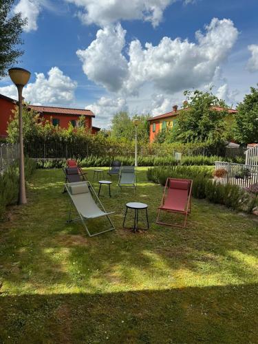 Zahrada ubytování Bleis Hotel