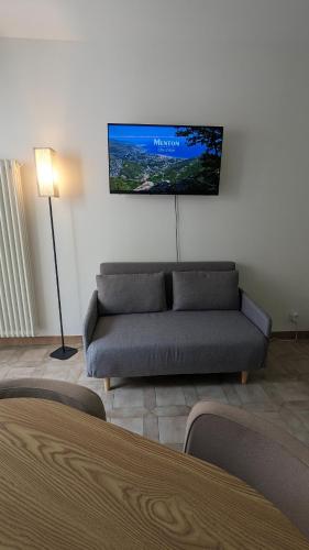 Studio in Menton near Sea and City Centre
