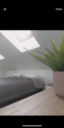 Postel nebo postele na pokoji v ubytování Suite Room Malpensa apartment