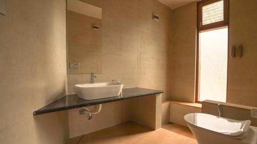 Ένα μπάνιο στο Stava Coorg