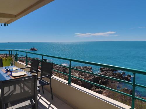 Appartement 50m² avec terrasse 30m² et vue sur mer à Sète, pour 4 personnes - FR-1-472A-240