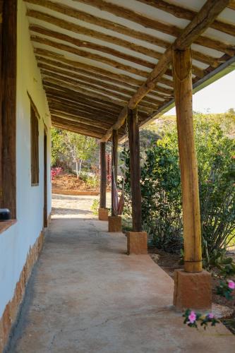 Jardín al aire libre en Casa Primitivo