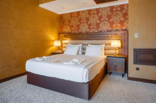 Letto o letti in una camera di Megasaray Westbeach Antalya