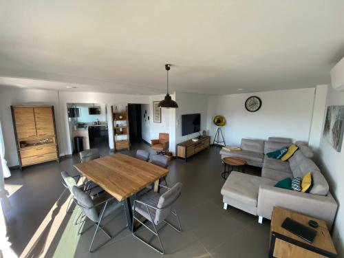 Χώρος καθιστικού στο Le Haut de la Vague