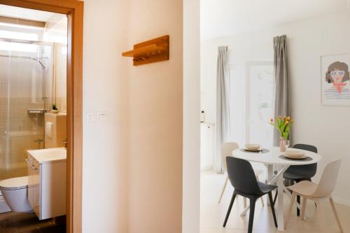 Koupelna v ubytování Apartman VESNA II